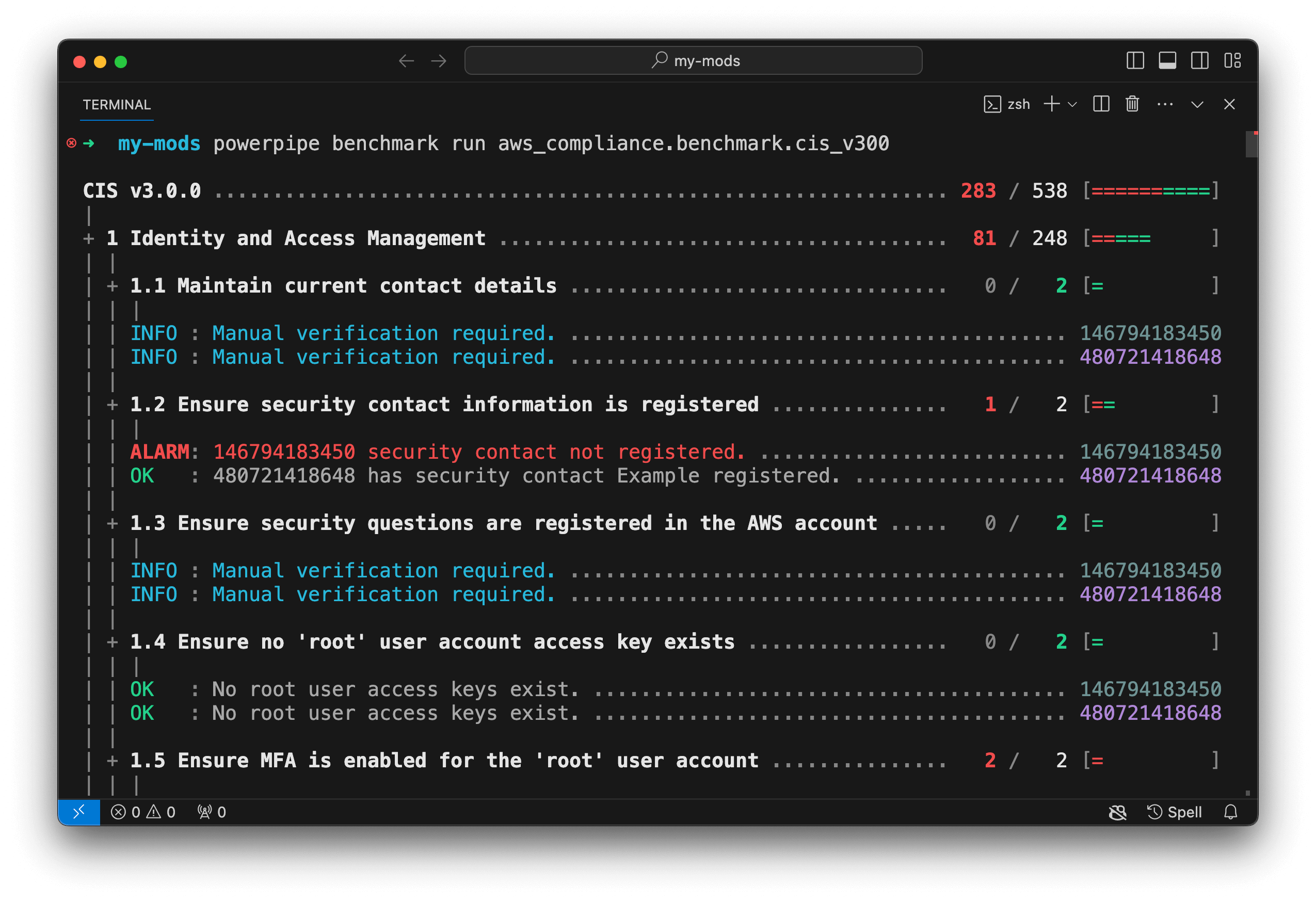 Benchmark CLI