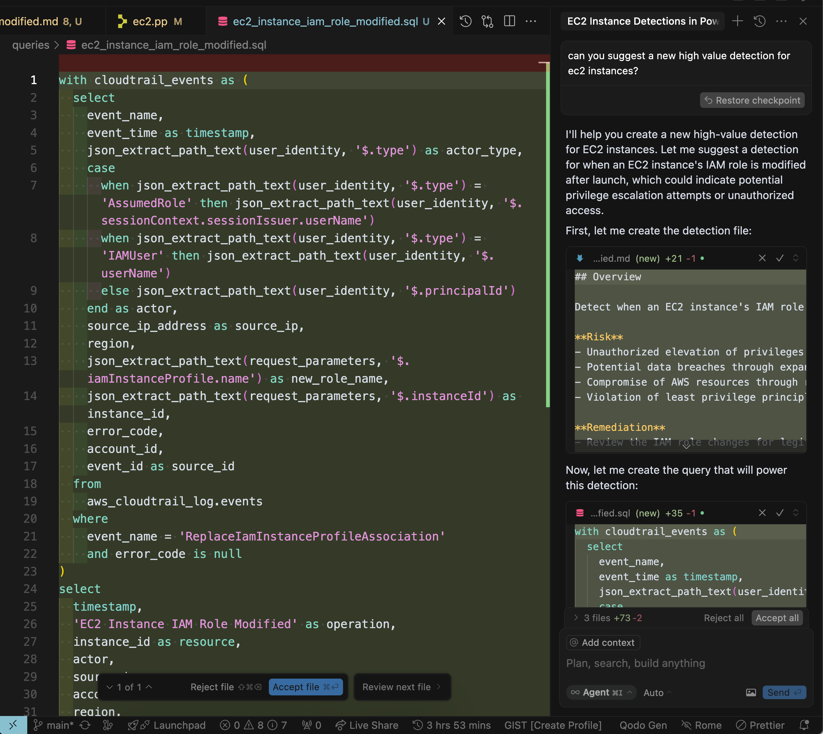 Powerpipe developement with Cursor