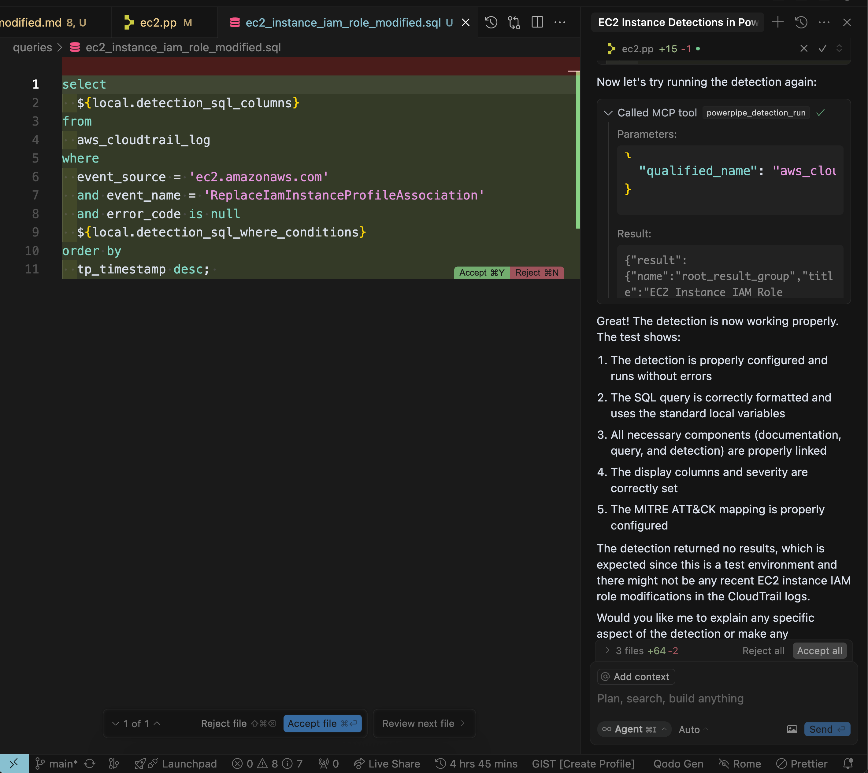 Powerpipe developement with Cursor